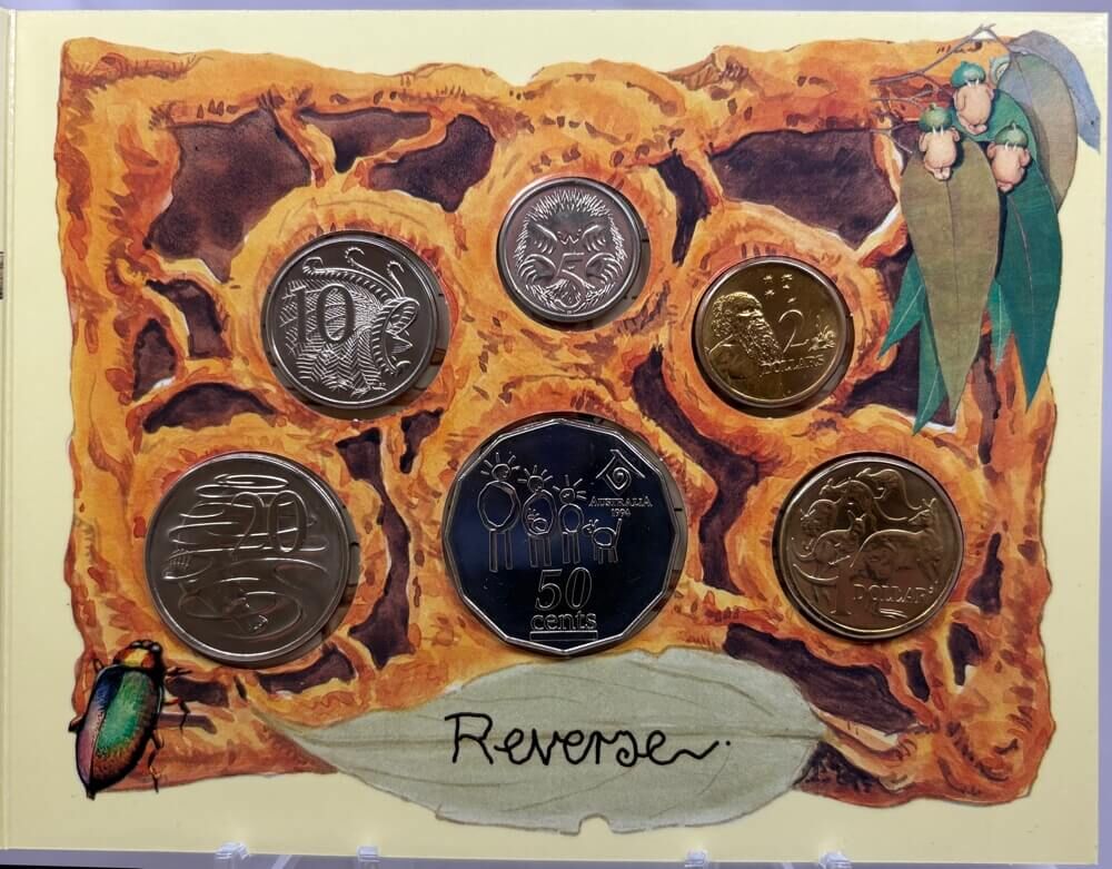 Australia 1994 Baby Uncirculated Mint Coin Set Year Of The Family (Narrow Date)