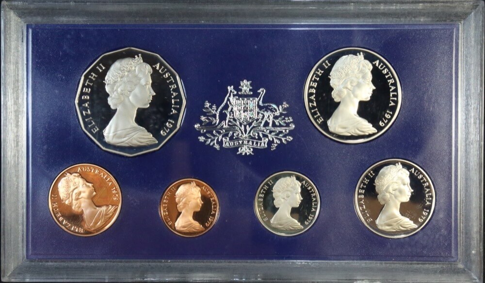 Australia 1979 Proof Coin Set - With Original Foams and Certificate