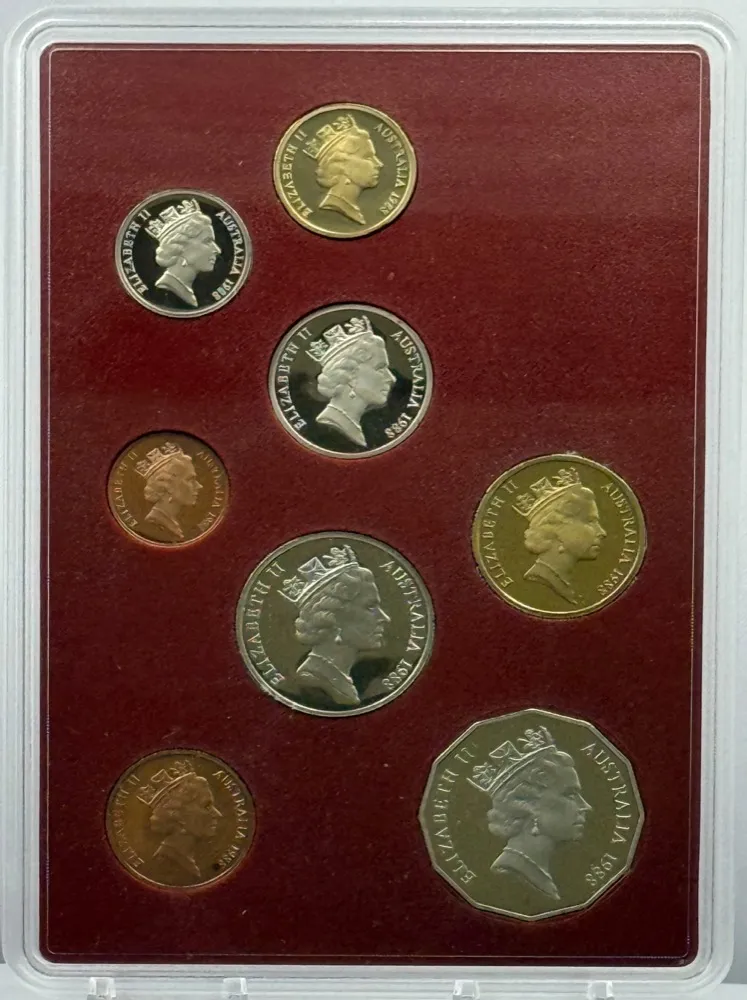 Australia 1988 Proof Coin Set Bicentennial