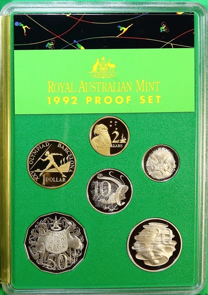 Australia 1992 Proof Coin Set Barcelona
