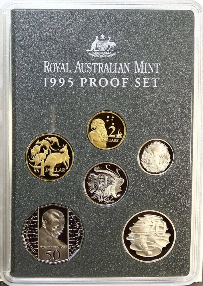 Australia 1995 Proof Coin Set Weary Dunlop