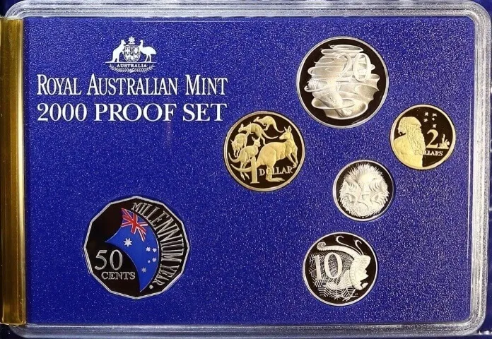 Australia 2000 Proof Coin Set Millennium