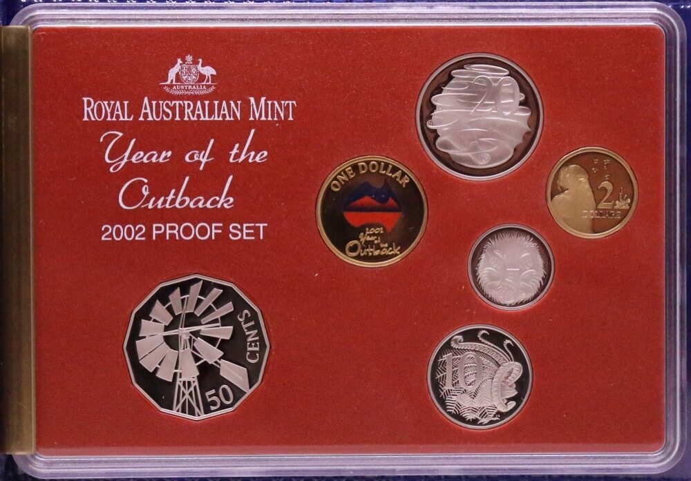 Australia 2002 Proof Coin Set Outback