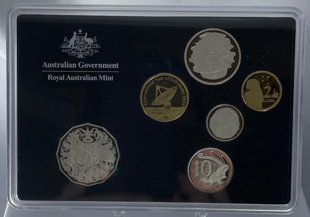 2009 Proof Coin Set International Year of Astronomy 