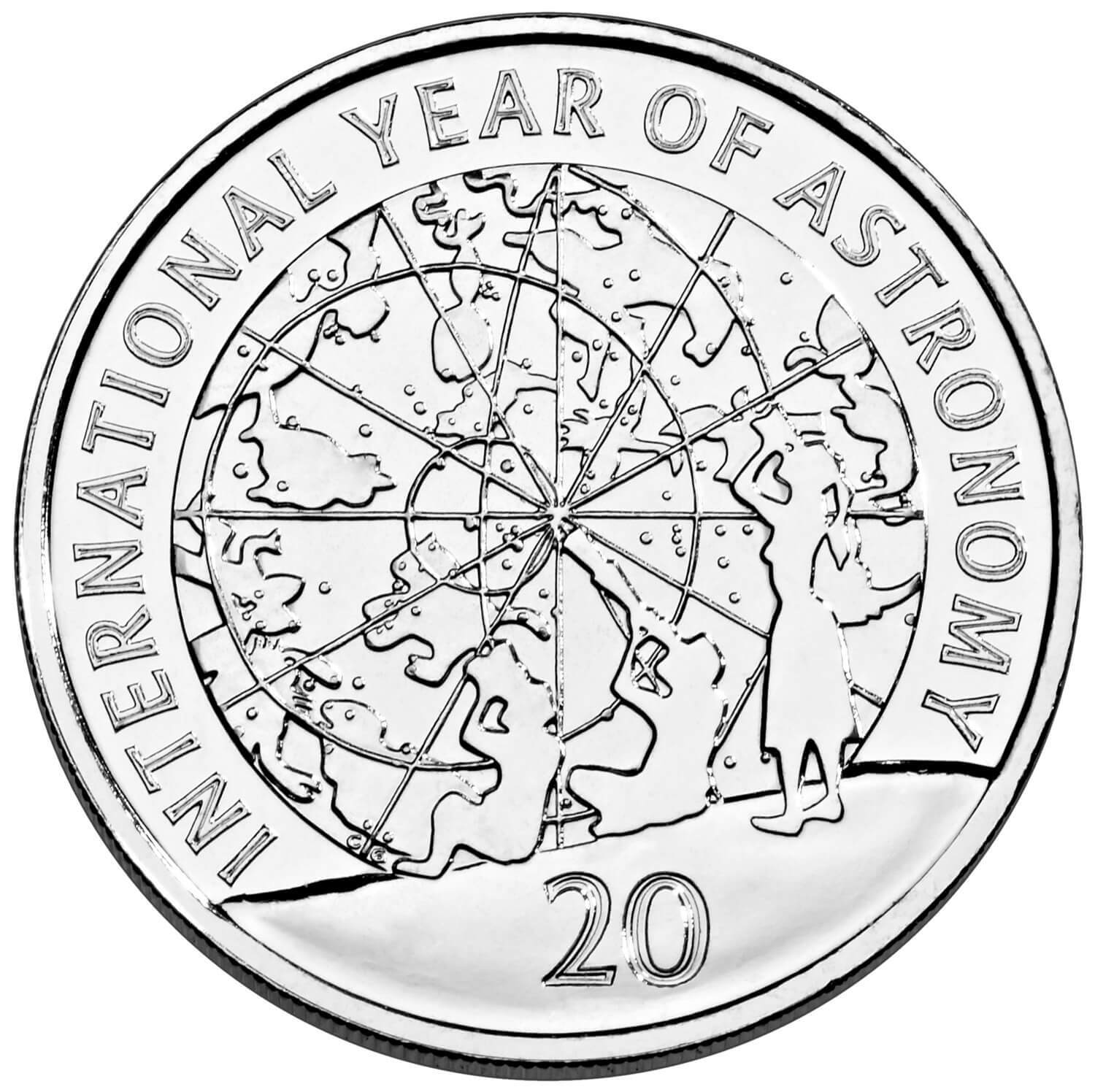 Australia 2009 Two Coin Proof Set Astronomy