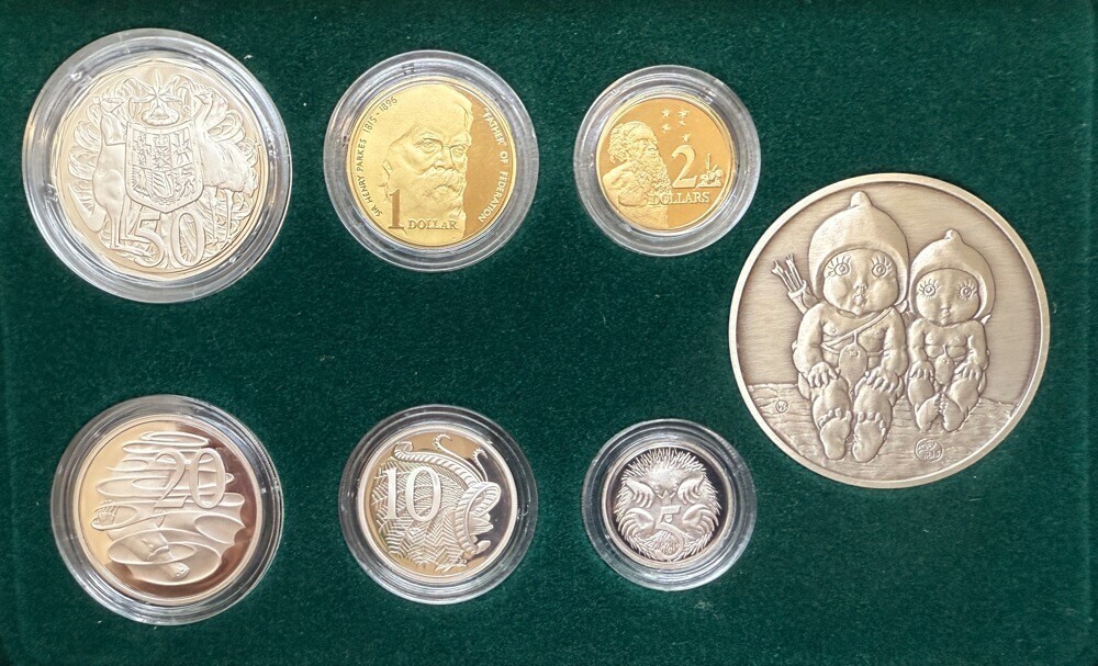 Australia 1996 Baby Proof Coin Set Henry Parkes
