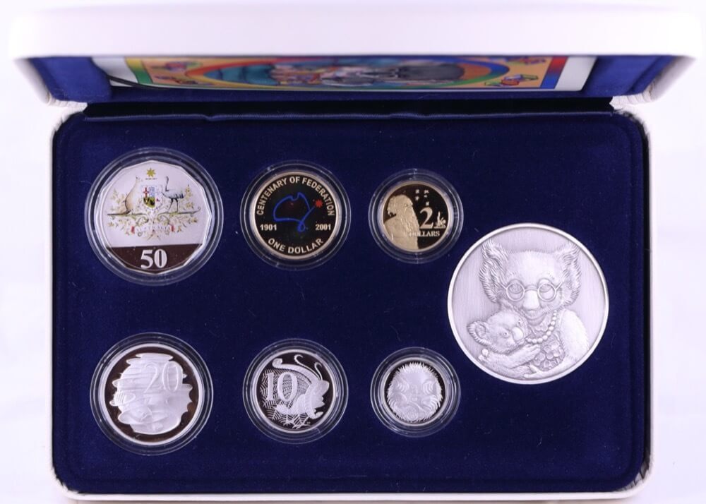 Australia 2001 Baby Proof Coin Set Federation