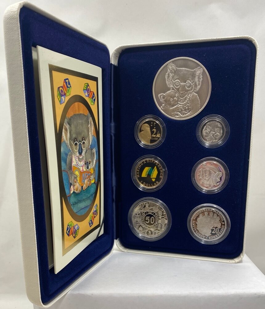 Australia 2003 Baby Proof Coin Set Volunteers