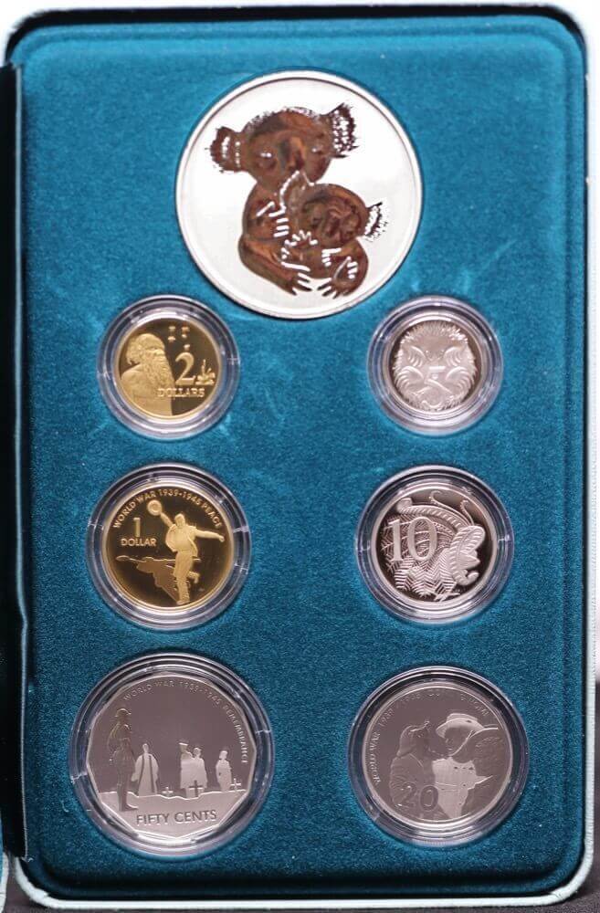 Australia 2005 Baby Proof Coin Set WWII
