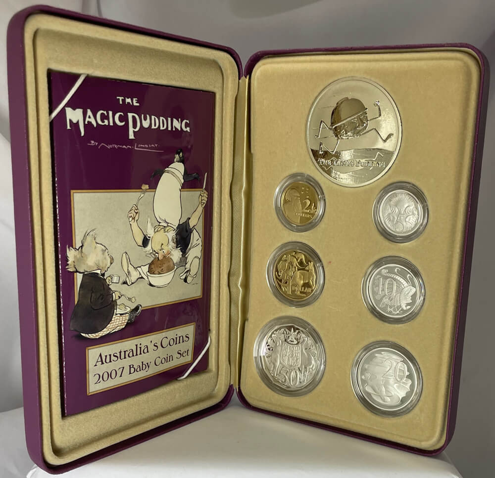 2007 Baby Proof Coin Set - Magic Pudding