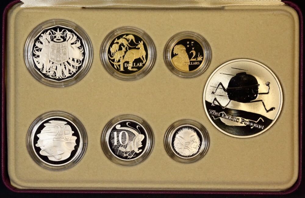 2008 Baby Proof Coin Set Magic Pudding