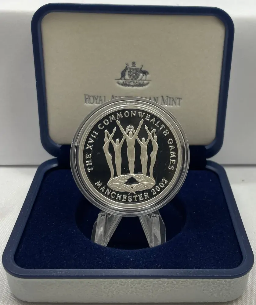2002 5 Dollar Silver Proof Coin Commonwealth Games product image