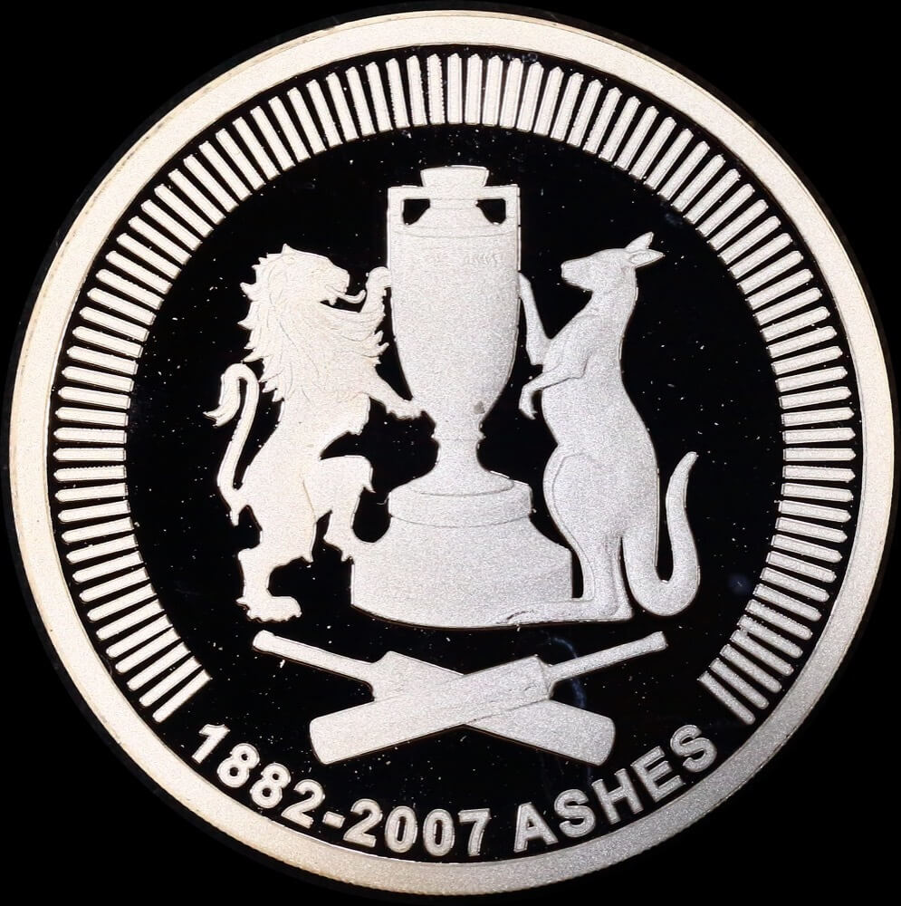 2007 Five Dollar Silver Proof Coin The Ashes