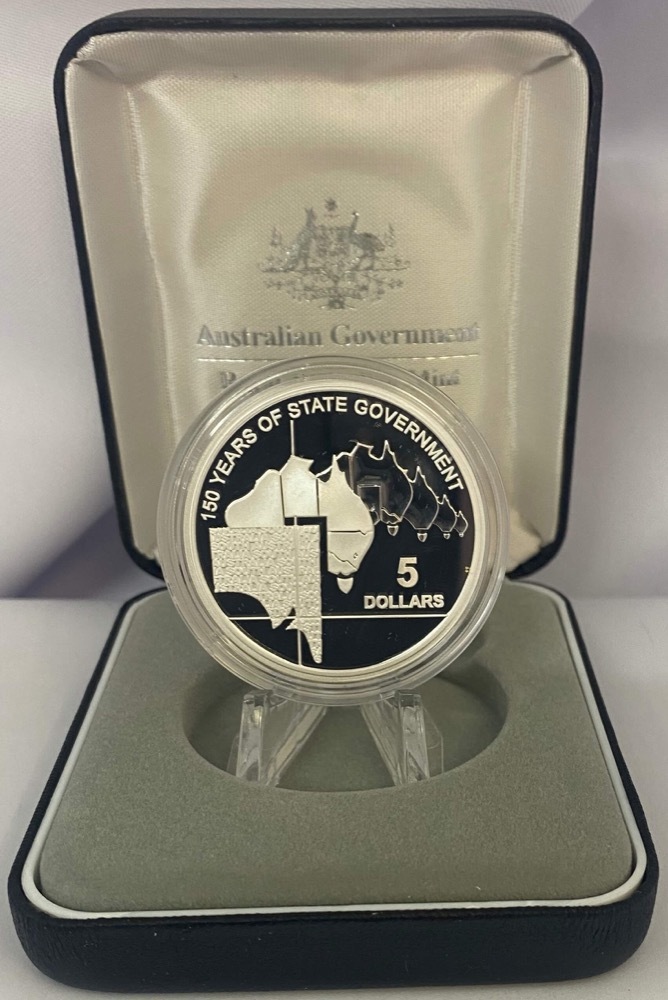2007 Five Dollar Silver Proof South Australia