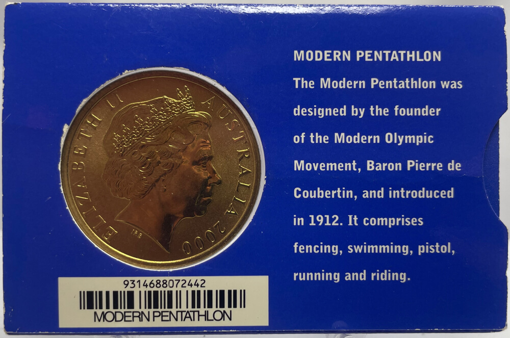 2000 Five Dollar Uncirculated - Modern Pentathlon product image