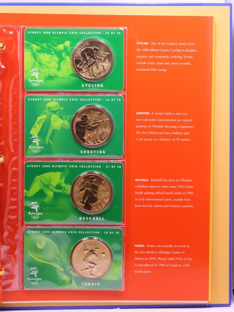 Australia Sydney 2000 Olympic Bronze Coin Set product image