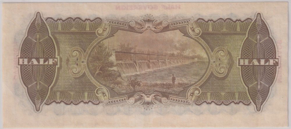 1926 Ten Shilling Kell/Collins R5 PCGS AU55