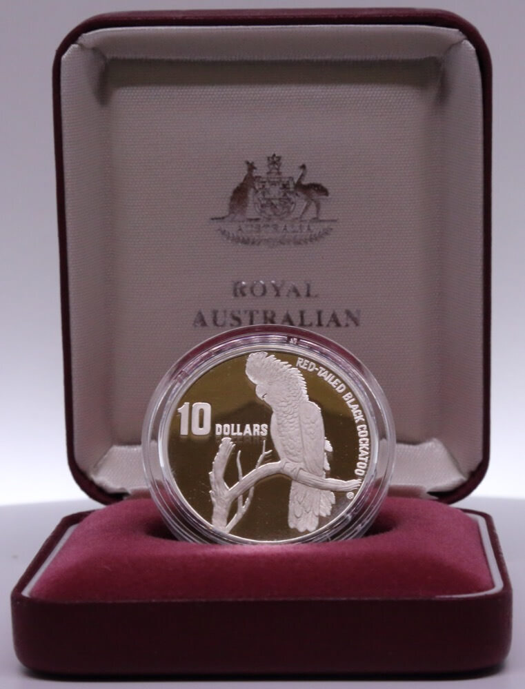 1997 Ten Dollar Proof Black Cockatoo