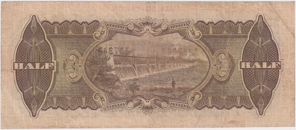 1926 Ten Shilling Kell/Collins R5 good VF