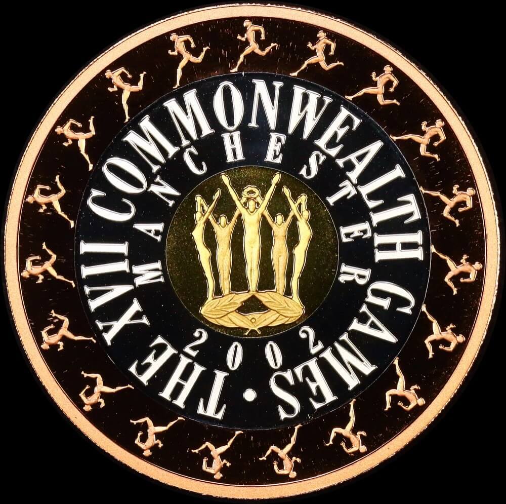 2002 Fifty Dollar Trimetal Proof Manchester Games