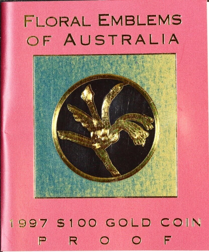 1997 One Hundred Dollar Proof Kangaroo Paw 0.33ozt AGW