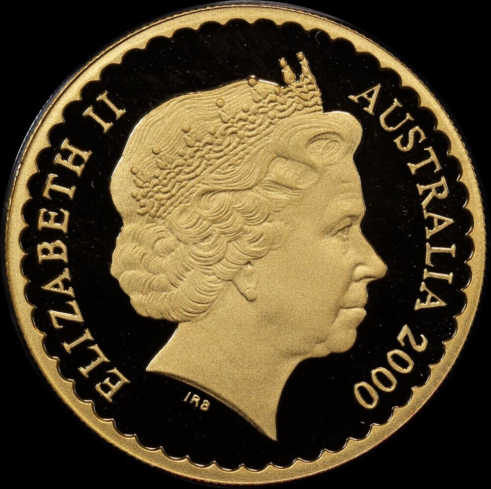 2000 Gold 100 Dollar Proof Coin Cooktown Orchid ex RAM Master Collection