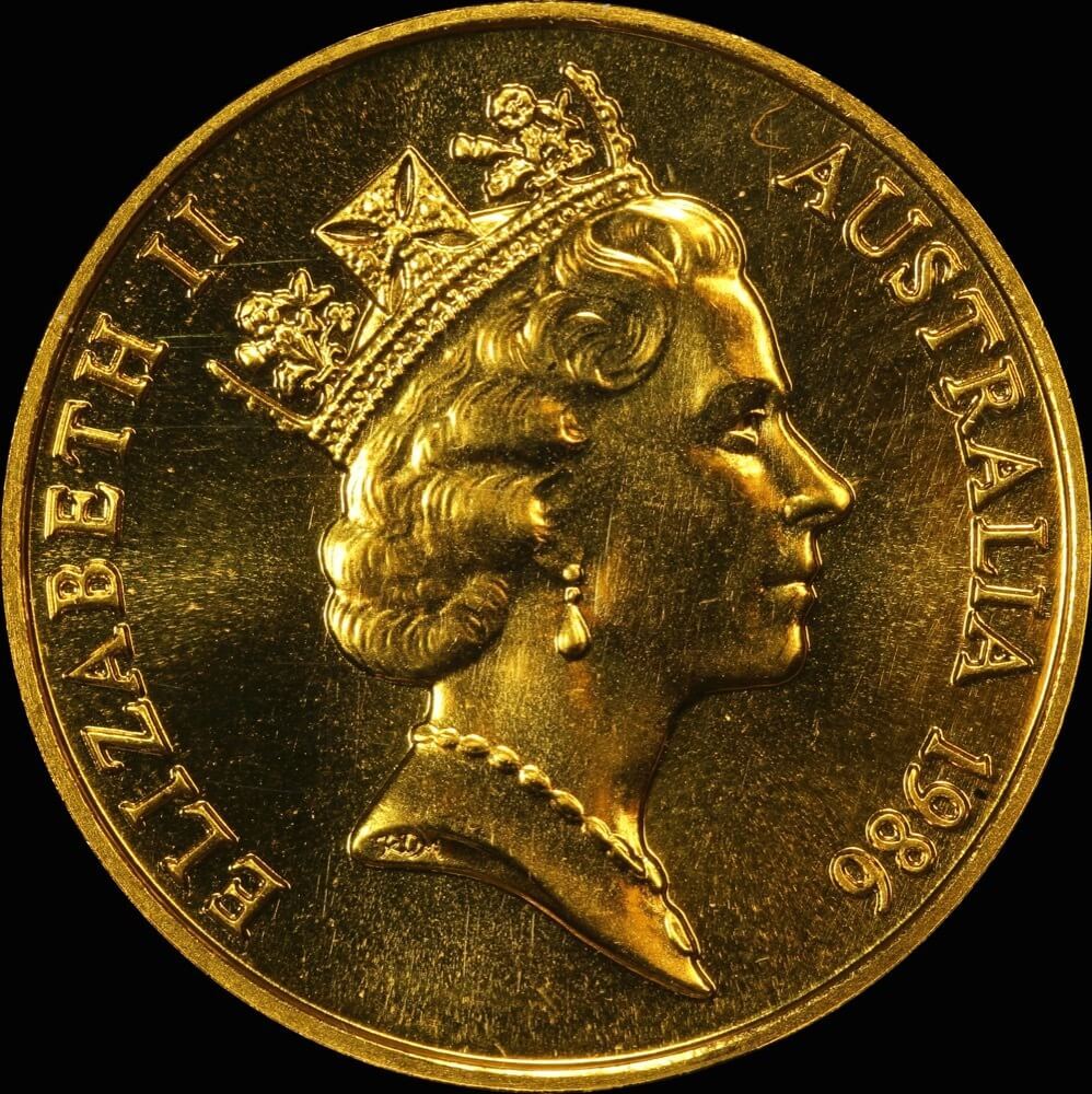 1986 Two Hundred Dollar Gold Unc Coin Koala