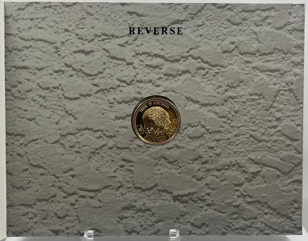 1992 Two Hundred Dollar Gold Unc Coin Echidna