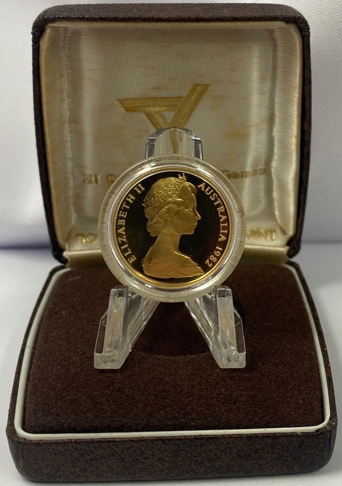 1982 Two Hundred Dollar Gold Proof Coin Commonwealth Games