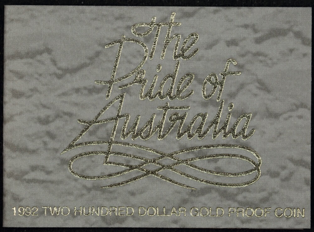 1992 Two Hundred Dollar Gold Proof Coin - Echidna