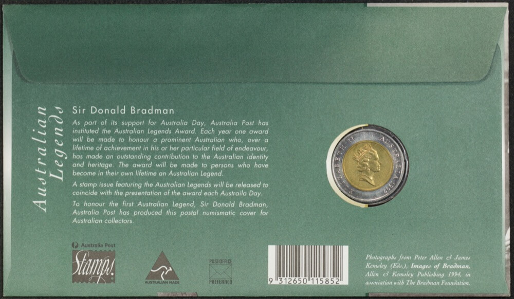 1997 5 Dollar PNC Sir Don Bradman