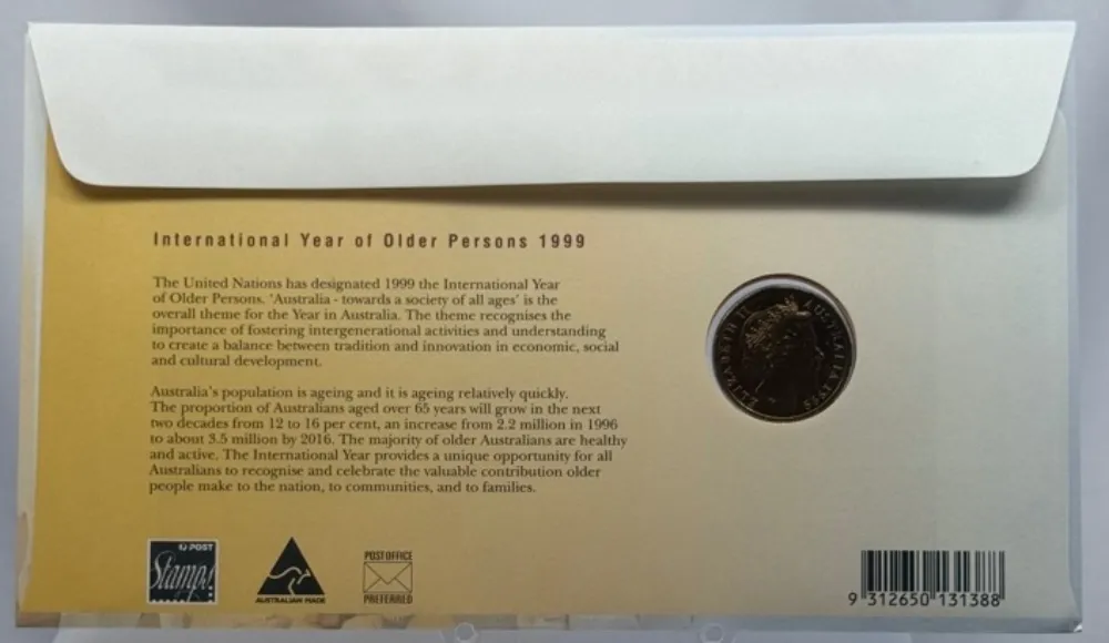 1999 1 Dollar PNC Year of the Older Person product image