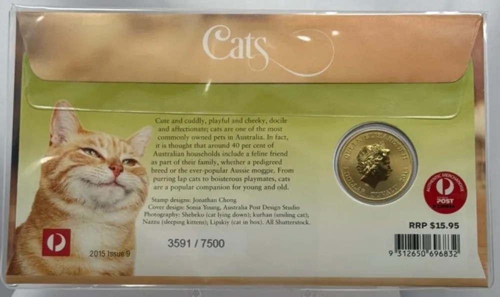 2015 1 Dollar PNC Cats product image