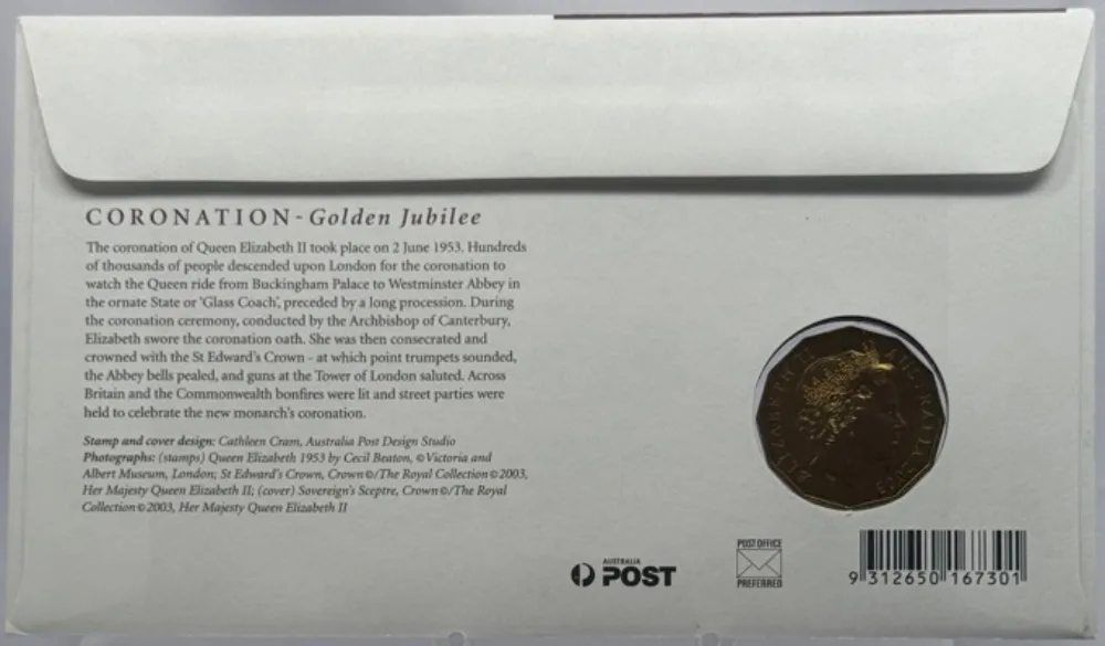 2003 50 Cent PNC QEII Coronation