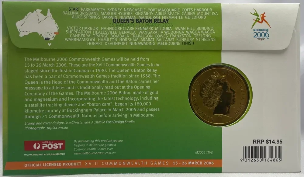 2006 5 Dollar Coin PNC Baton Relay