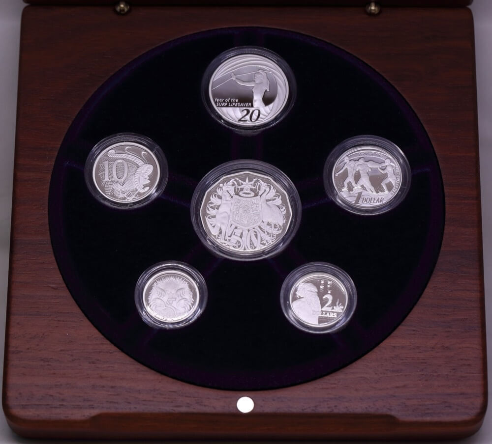 Australia 2007 Fine Silver Proof Coin Set Year of The Lifesaver product image