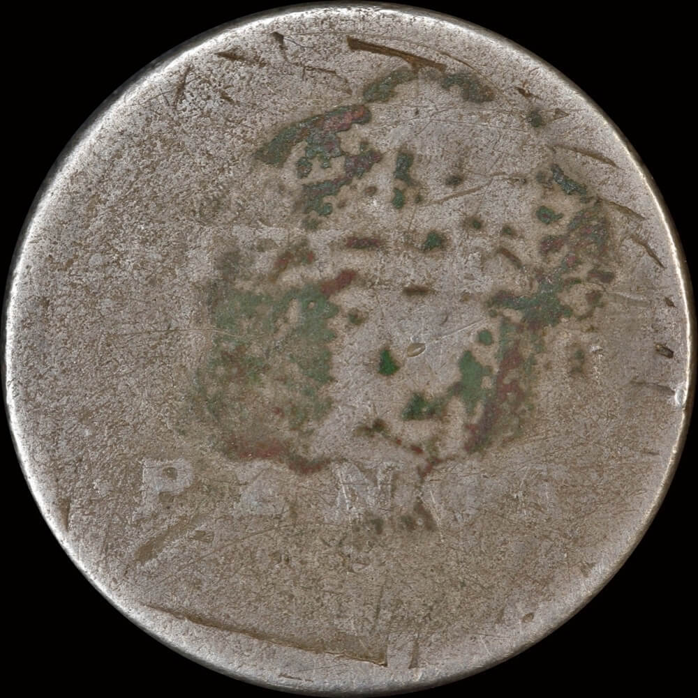 New South Wales 1813 Fifteen Pence (Dump) Very Good