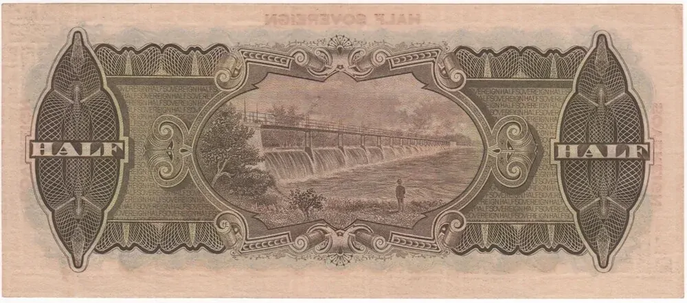 1928 Ten Shilling Riddle/Heathershaw R7 PCGS Choice UNC 64