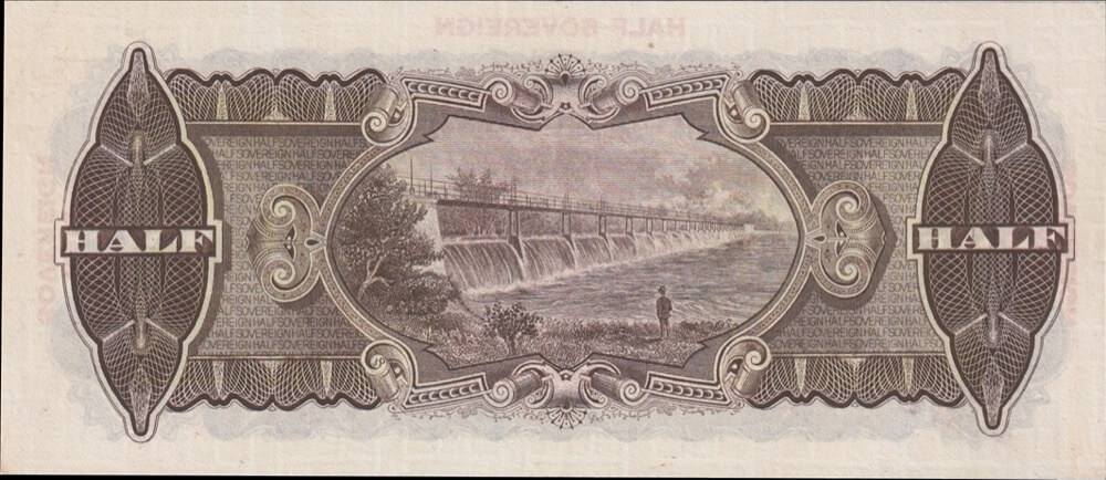 1933 Ten Shilling Riddle/Sheehan R8b good EF