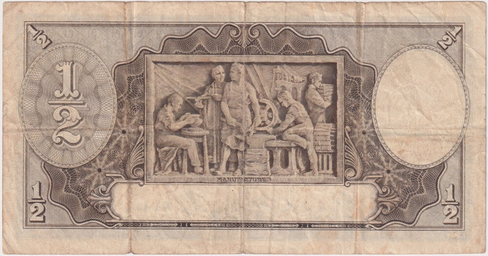 1933 Ten Shilling Riddle/Sheehan R9 Very Good