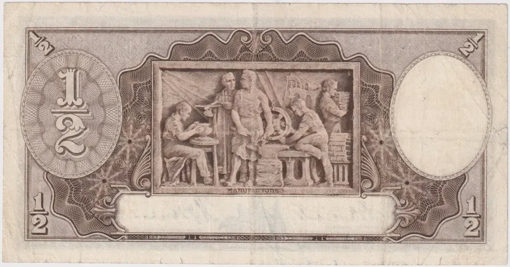 1933 Ten Shilling Riddle/Sheehan R9 Very Good