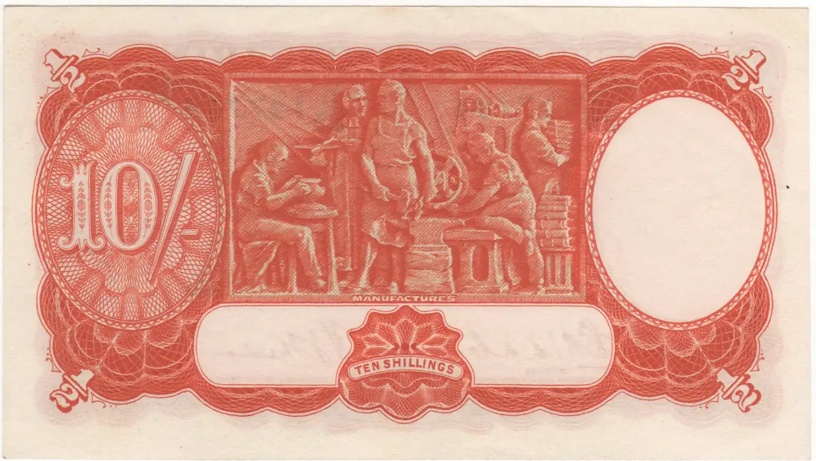 1936 Ten Shilling Riddle/Sheehan R11 EF