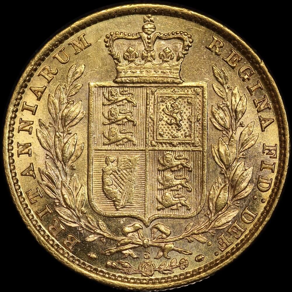1880 Sydney Shield Sovereign good EF (PCGS AU55)