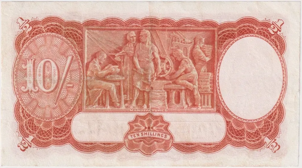 1939 Ten Shilling Sheehan/McFarlane R12 Fine