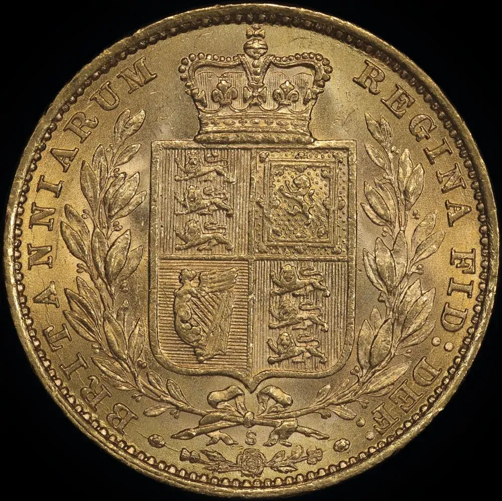 1883 Sydney Shield Sovereign good EF