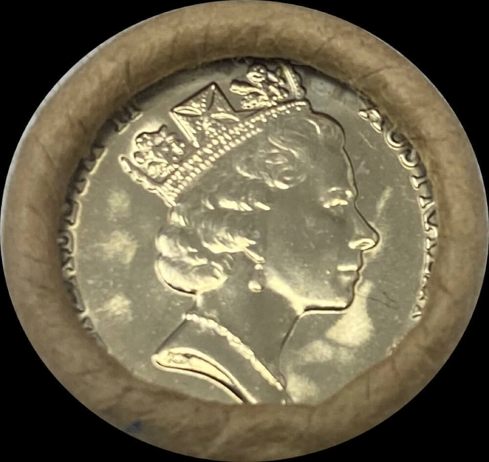 1988 5 Cent Mint Roll (Heads / Heads)