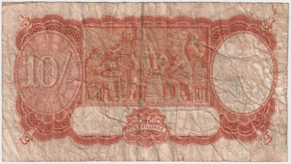 1949 Ten Shilling Coombs/Watt R14 Very Good