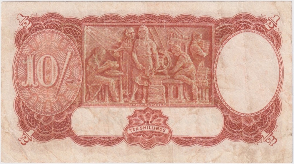 1949 Ten Shilling Coombs/Watt R14s Very Good