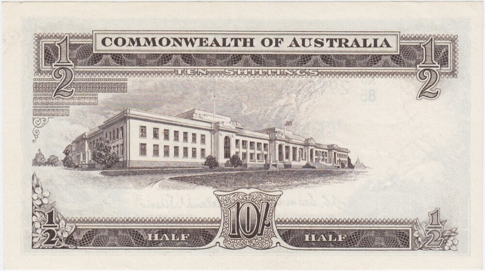 1954 Ten Shilling Coombs/Wilson R16 Extremely Fine