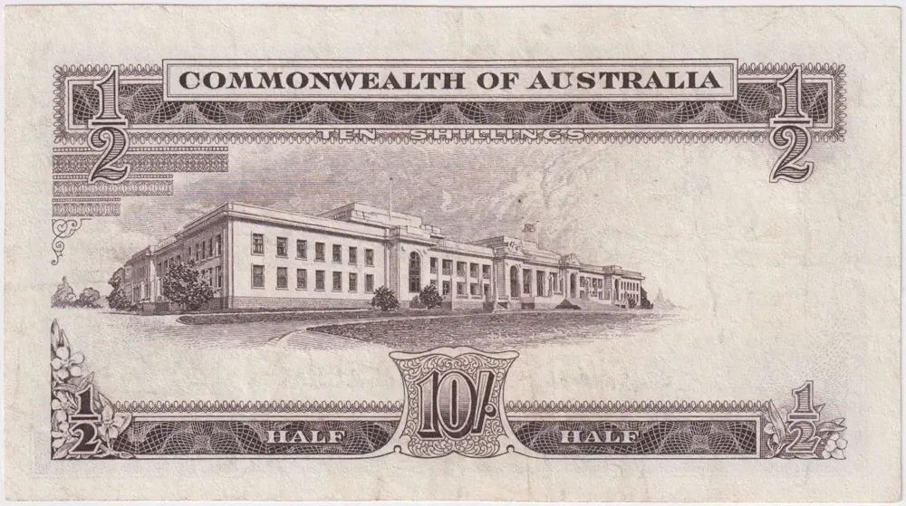 1954 Ten Shilling Coombs/Wilson R16 Fine